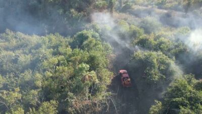 Imagem da notícia Com trabalho preventivo, bases no Pantanal atuam no combate aos focos de incêndio em MS